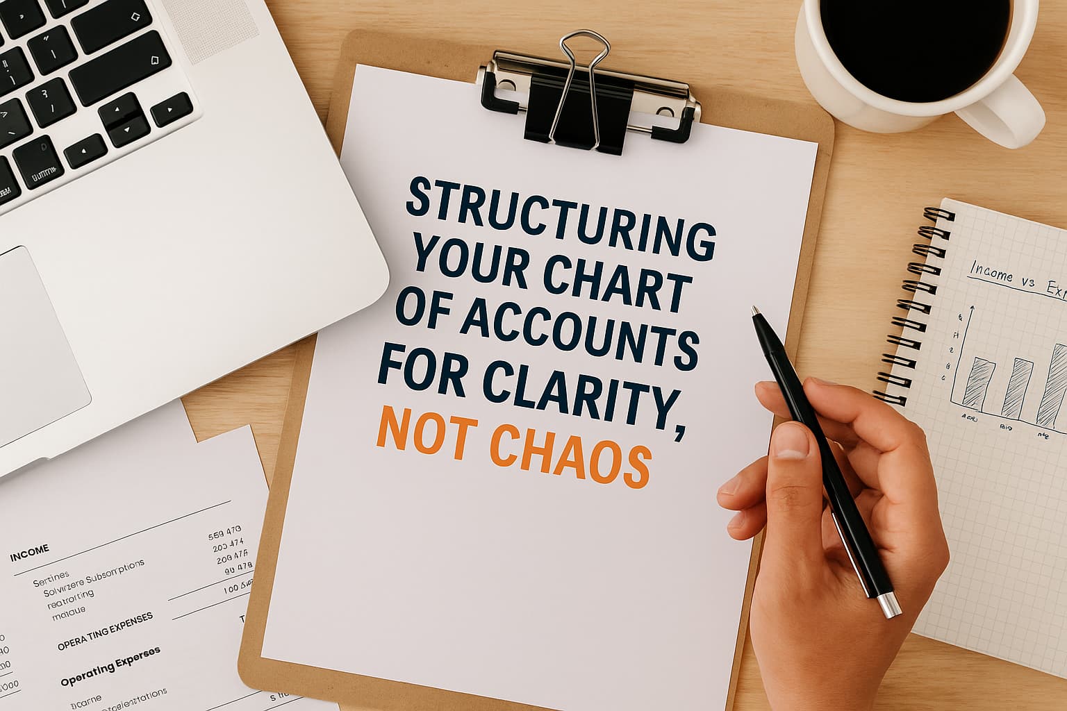 How to Structure Your Chart of Accounts for Clarity, Not Chaos
